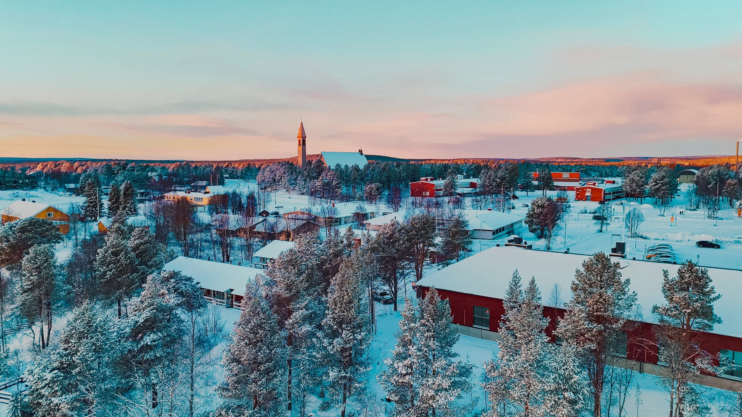 Hetan kirkonkylä - kuva: Jani Wathén