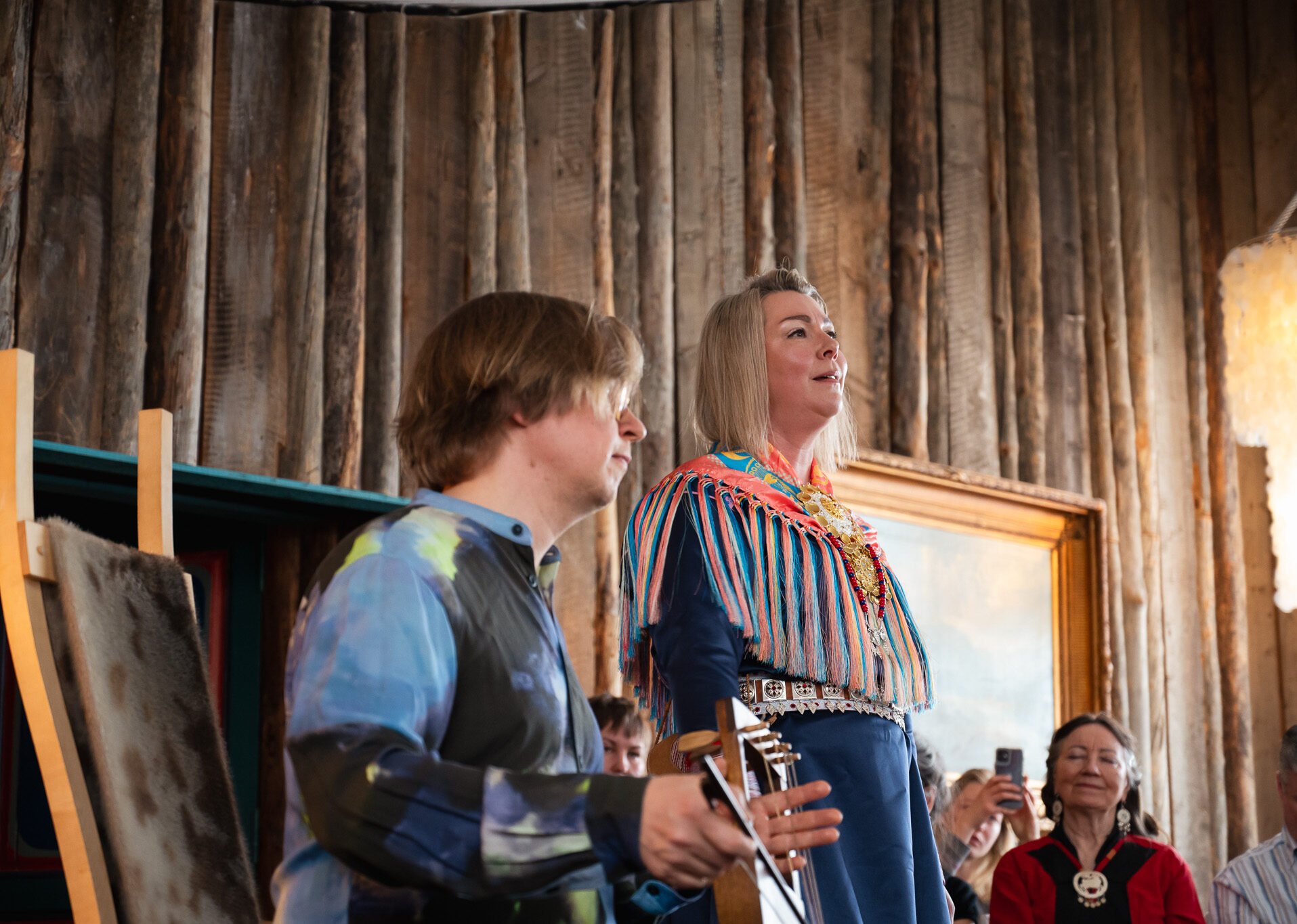 Ilkka Heinonen ja Ánnámáret, kuva: Jani Wathén